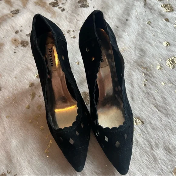 Dune London 39 Aloraa Cut-Out High Heel Court Shoes - Picture 3 of 9